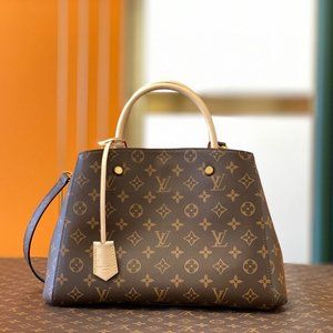 LV Montaigne MM Handbag Monogram